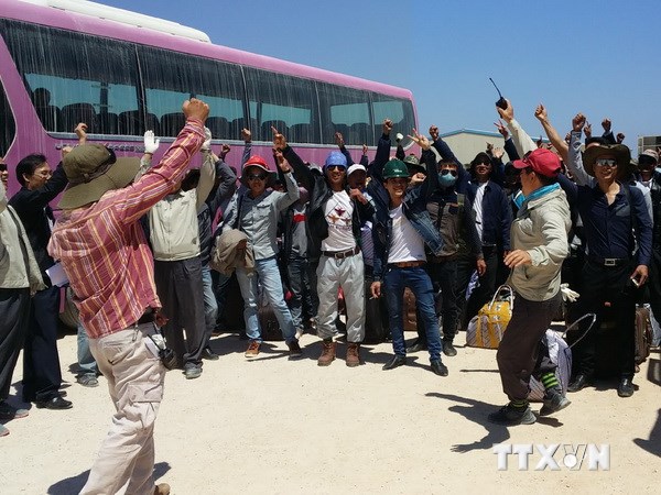 Last evacuation of Vietnamese workers in Libya to Vietnam